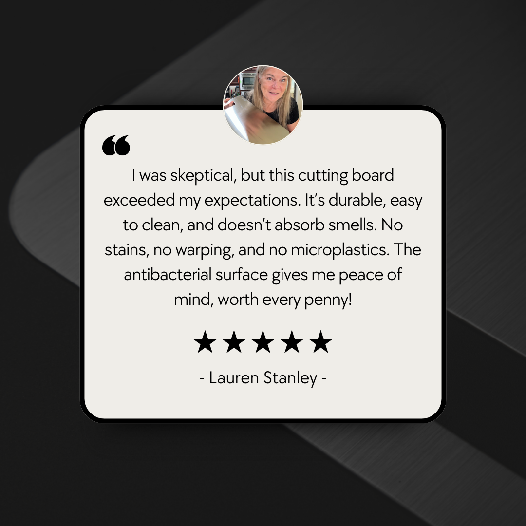 Titanware™ 100% Pure Titanium Cutting Board